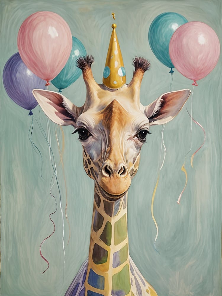 Birthday Giraffe no1