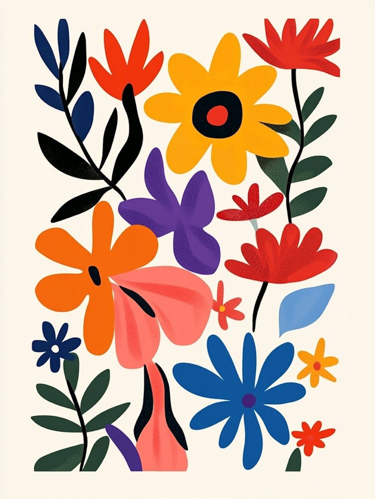 Colorful Flowers 4