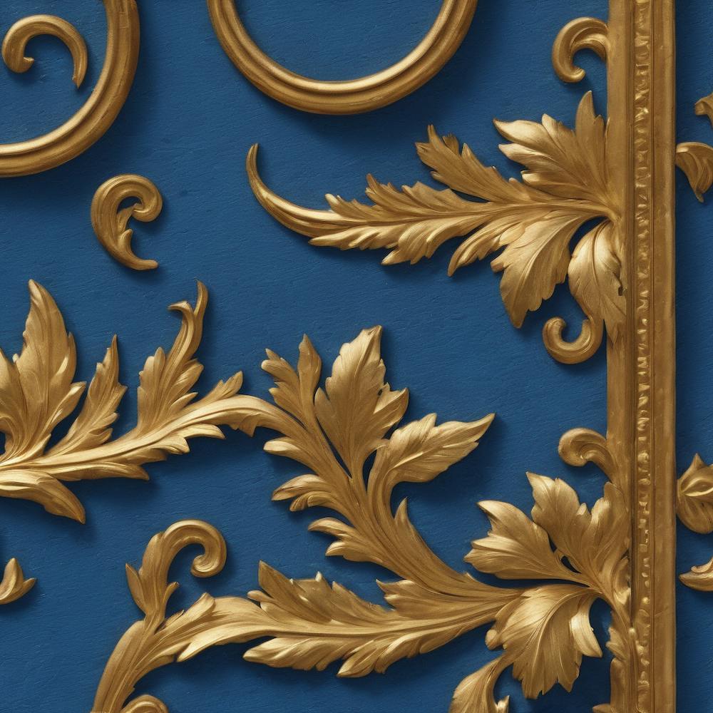 Blue Artistic Wallpaper