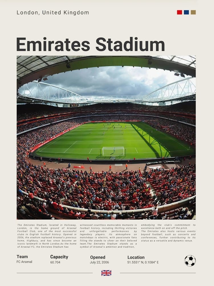 Arsenal Emirates Stadium – Fy! - Main Image