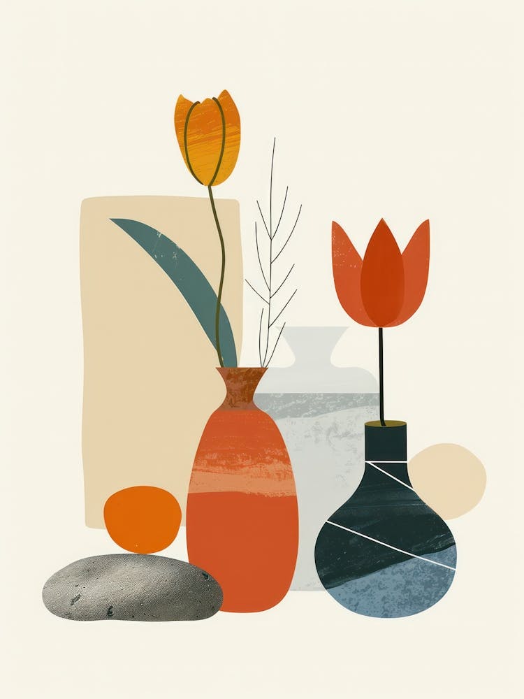 Collection Of Objects In Abstract Style 9