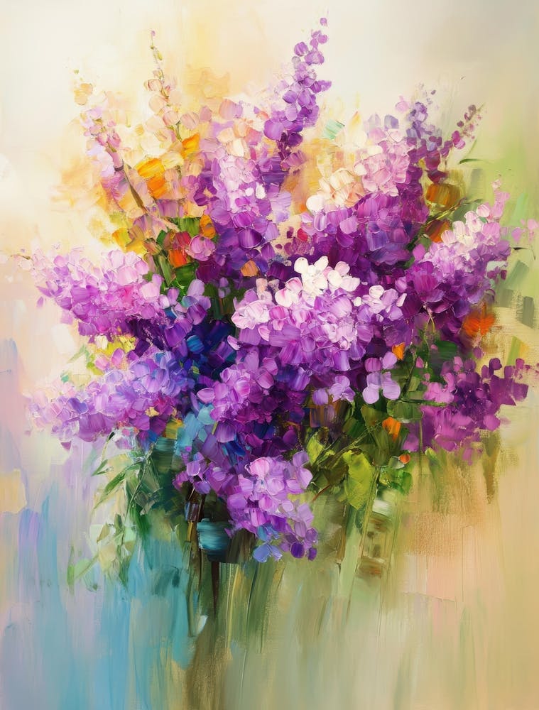 Lilas Canvas Print