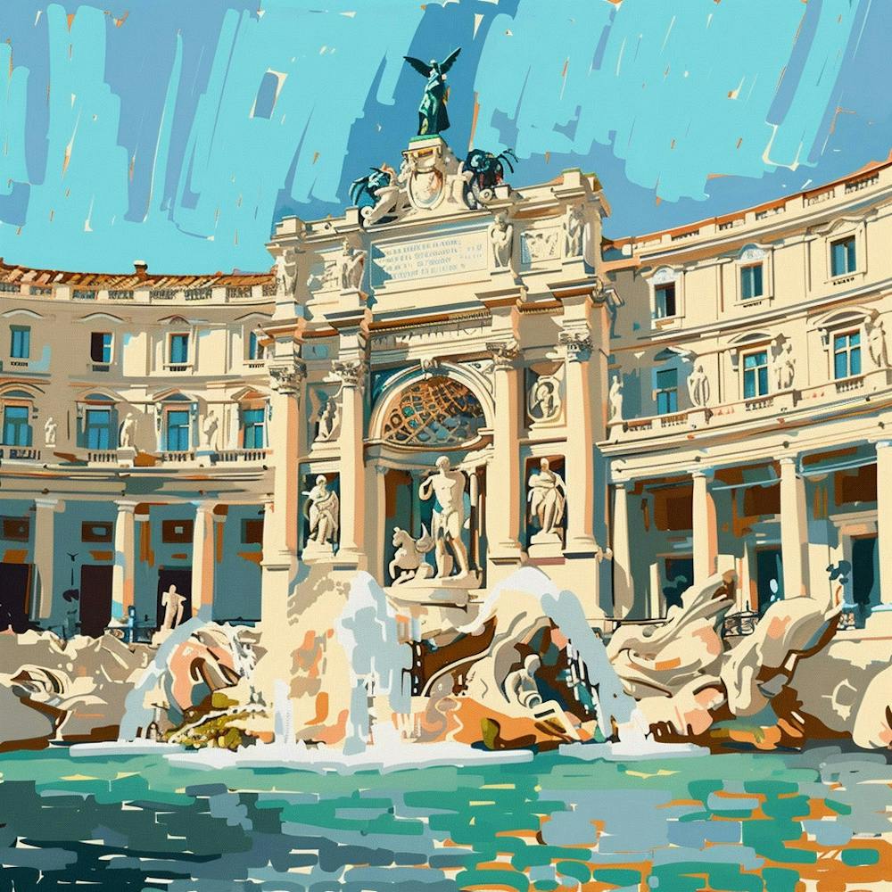 Trevi Fountain Vatican