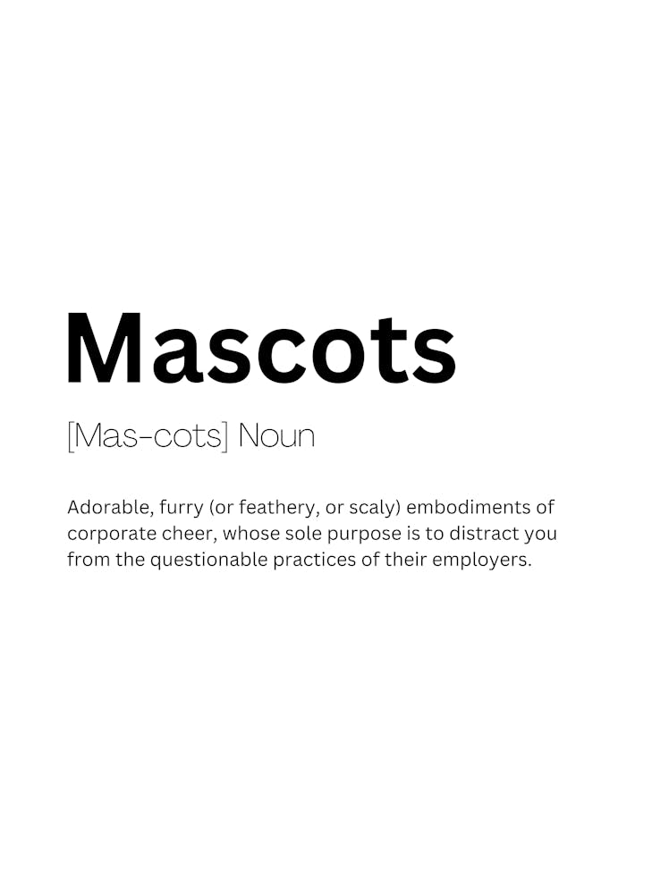 Mascots Definition Meaning
