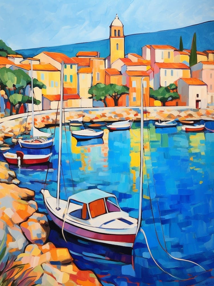 Saint Tropez France 2 Fauvist Painting