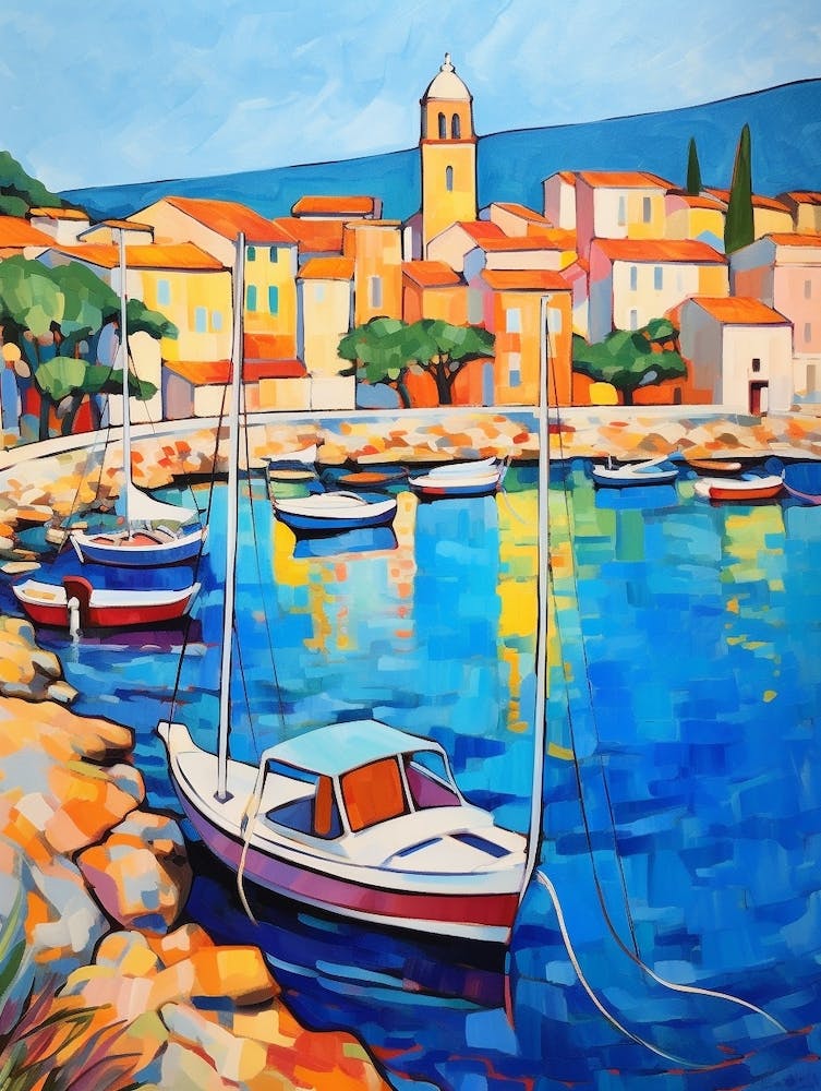 Saint Tropez France 2 Fauvist Painting