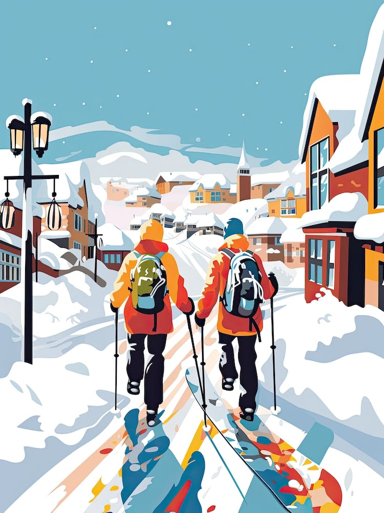 Station de Ski Breckenridge Colorado États-Unis, Illustration de Station de Ski 3