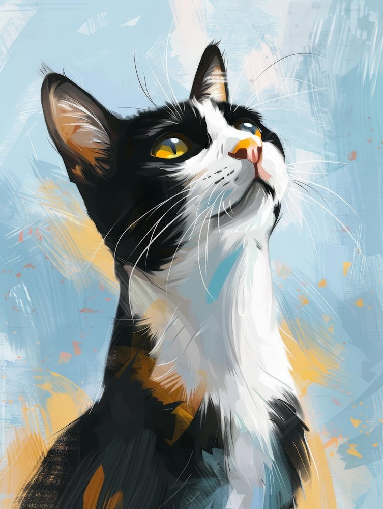 Cat Painting 6