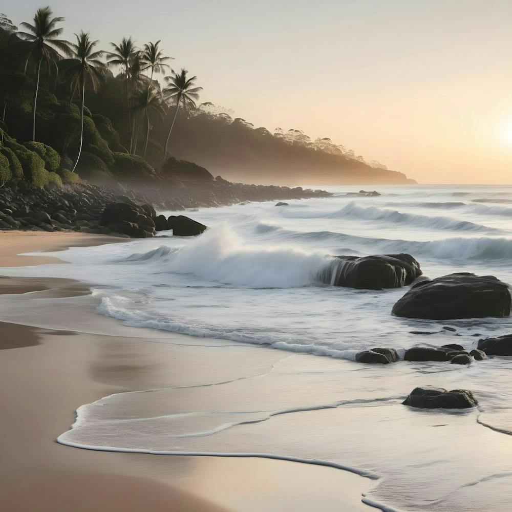 Sunrise On The Beach 1