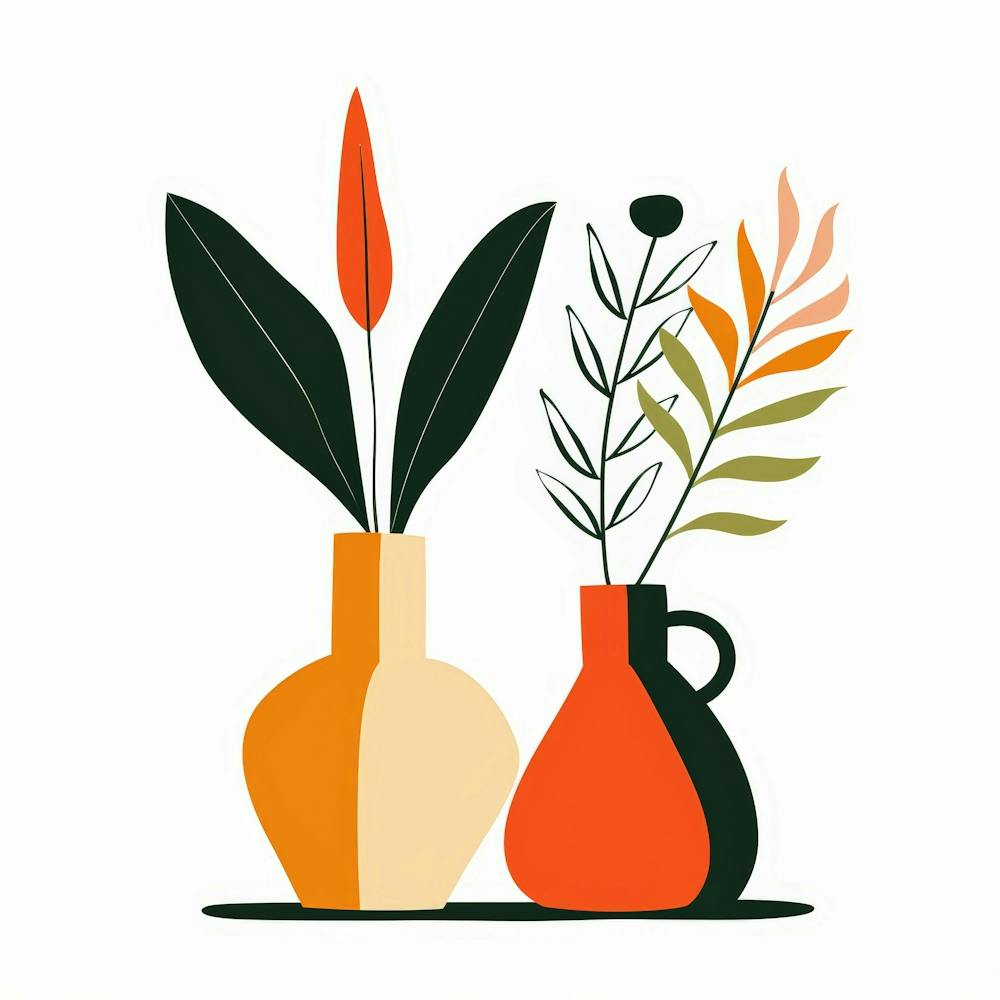 Vases With Flowers 6