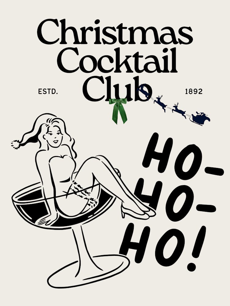 Christmas Cocktail Club | Ho Ho Ho 1