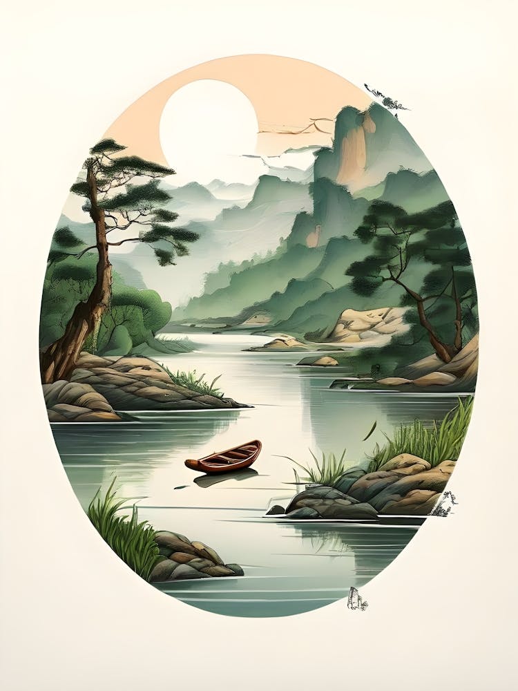 Asian Landscape Painting 7