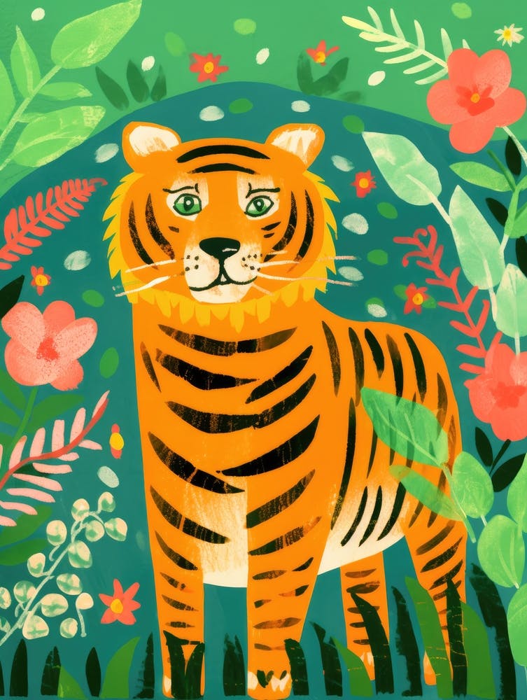 Tiger In The Jungle 19