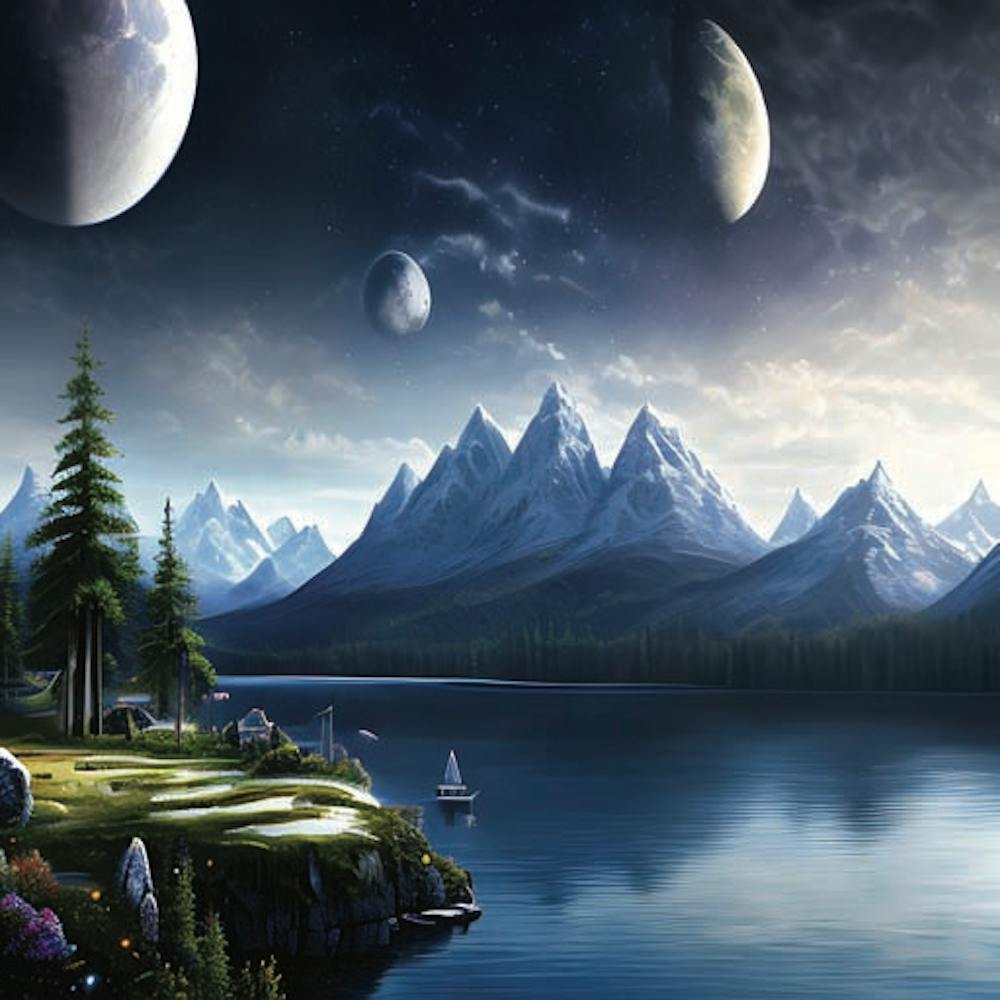 Moon in the Horizon