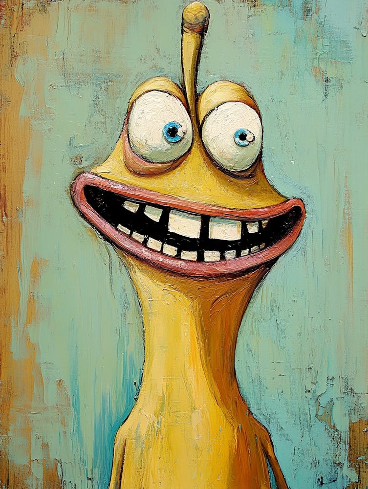 Monkey With Big Eyes