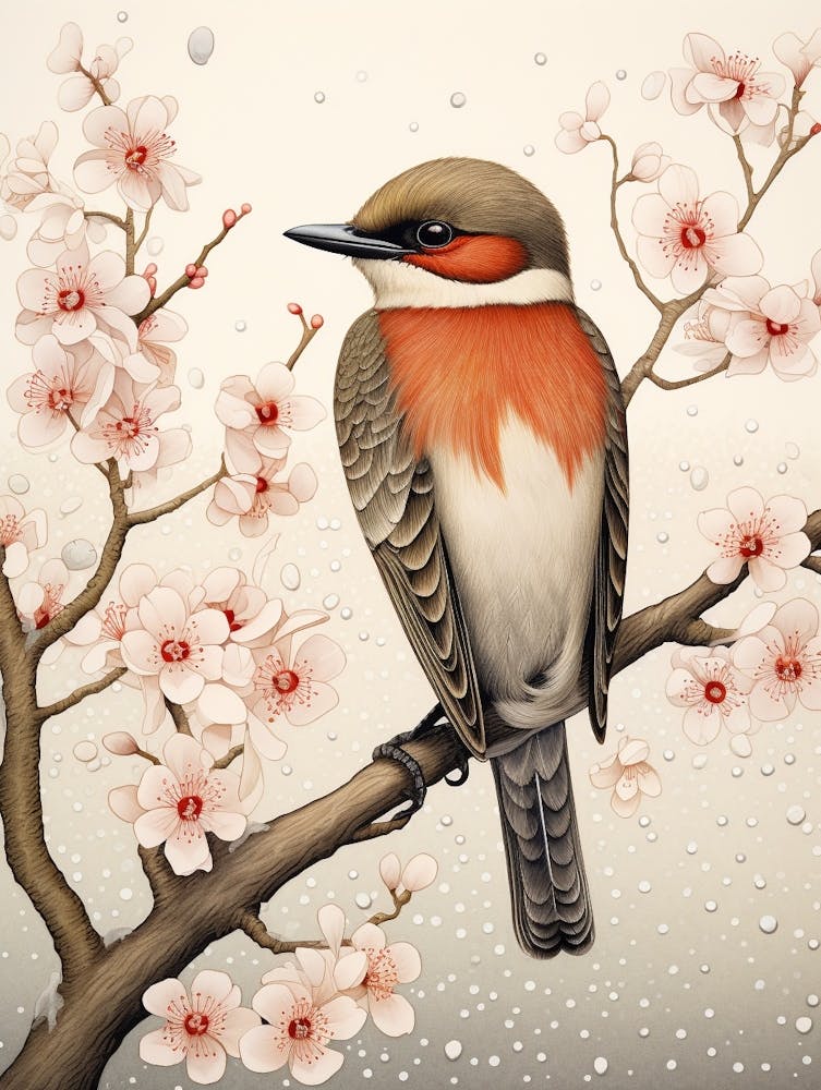 Vogelillustration Eisvogel 1