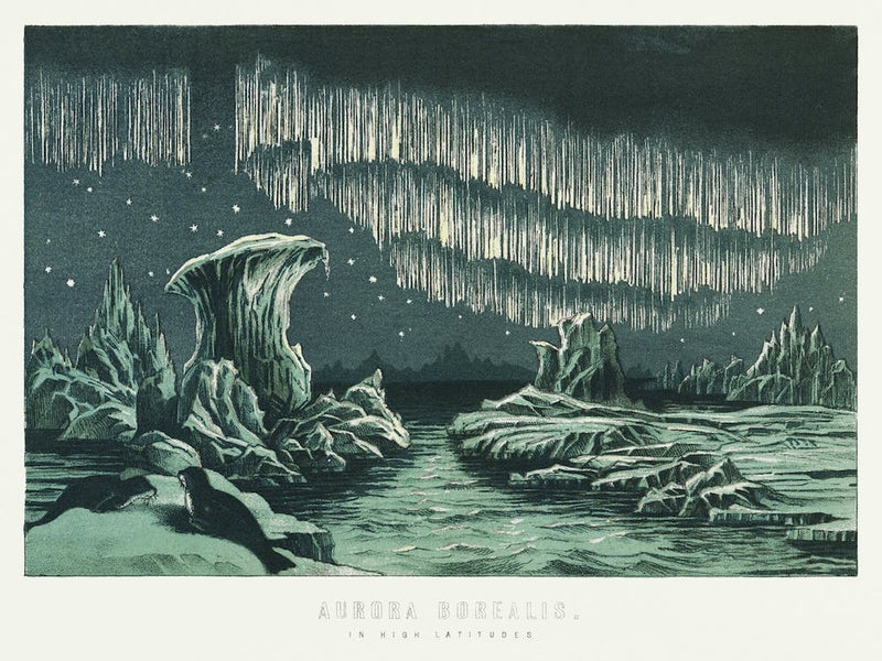 Aurora Borealis In High Latitudes