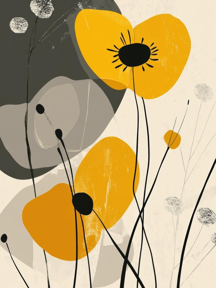Yellow Poppies 16