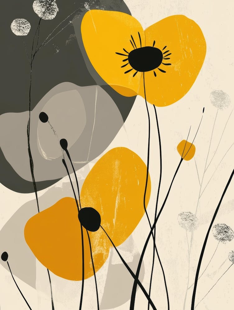 Yellow Poppies 16