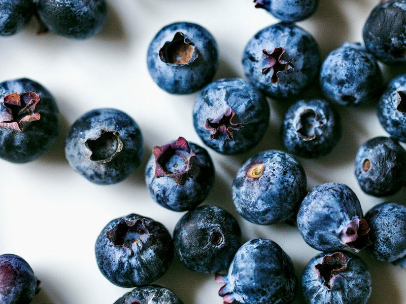 Blueberries, Macro