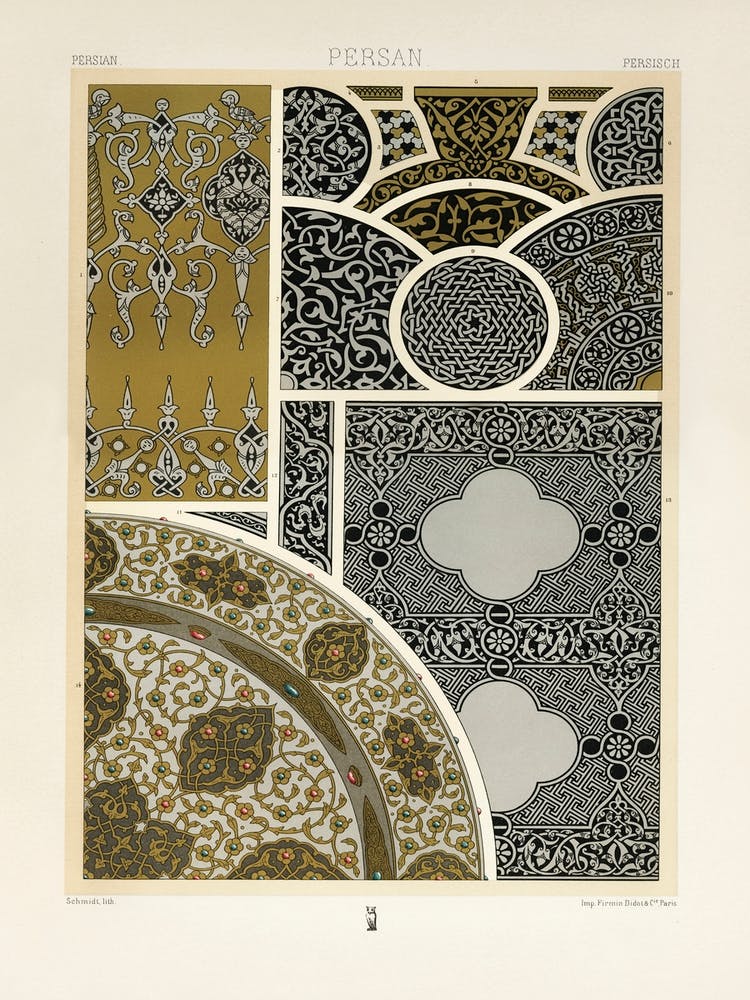 Persian Pattern, Albert Racine 1