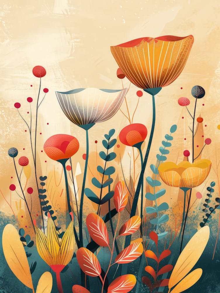 Flowers Canvas Print 1