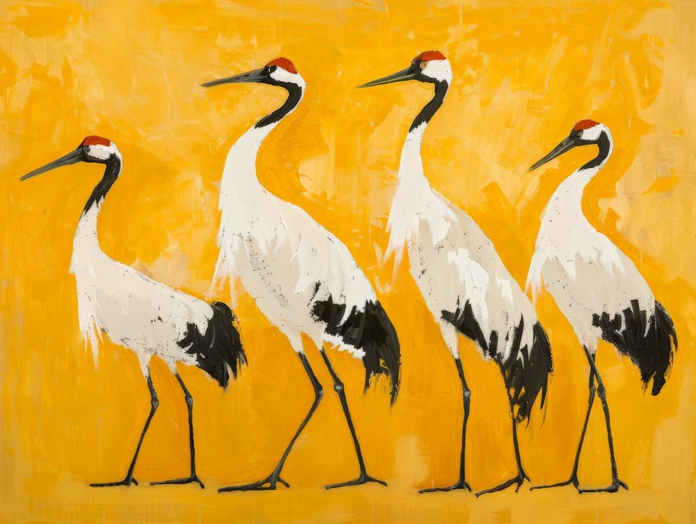 Four Cranes 2