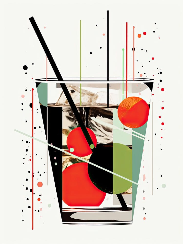 Illustration Zombie Floral Infusion Cocktail 3
