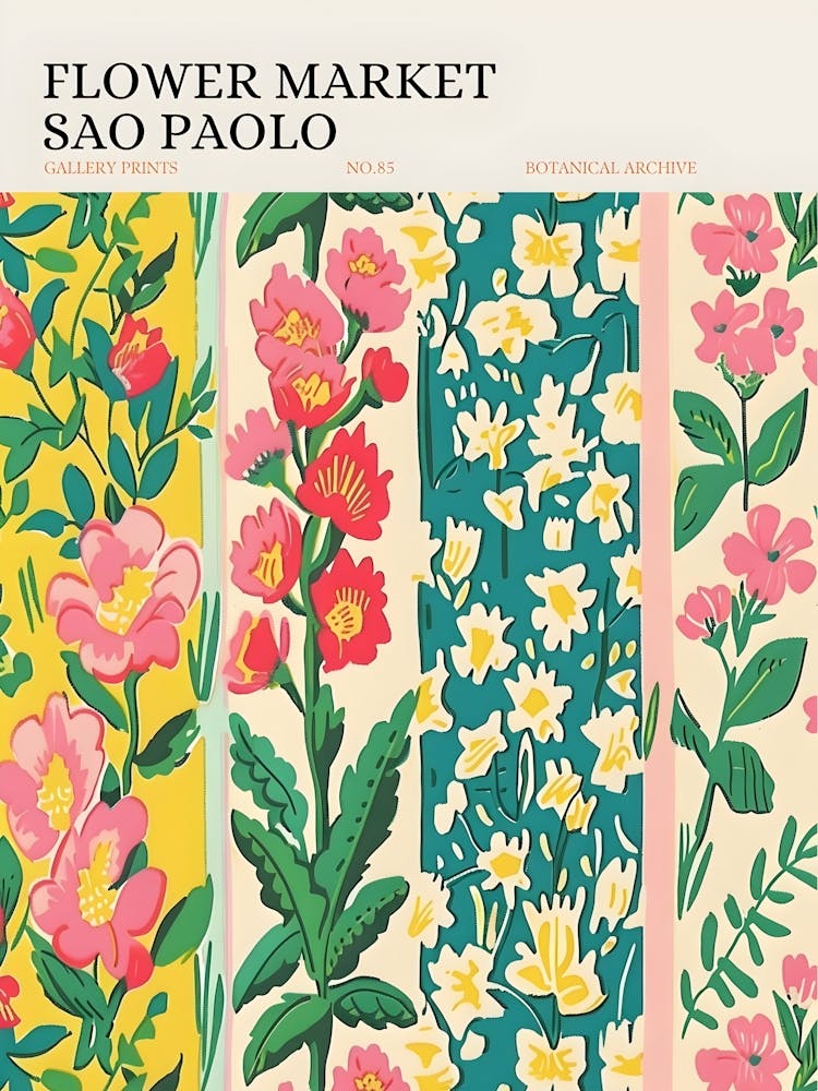 Marché Aux Fleurs Sao Paolo