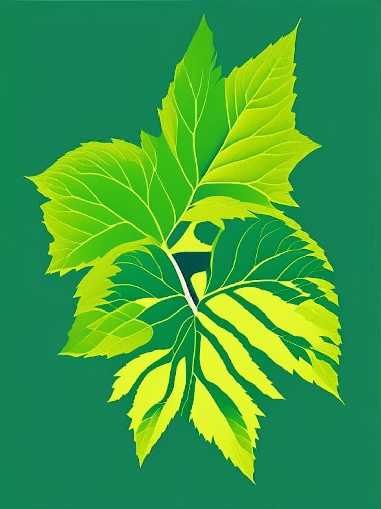 Lemon Balm Leaf Vibrant Inspired 1
