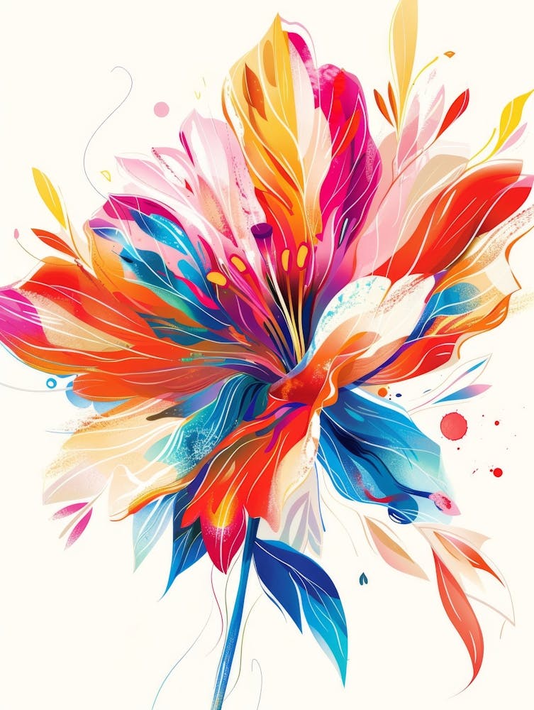 Colorful Flower