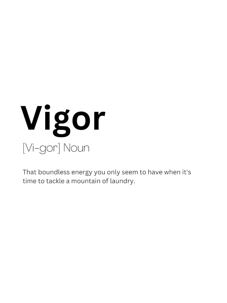 Vigor Definition Meaning