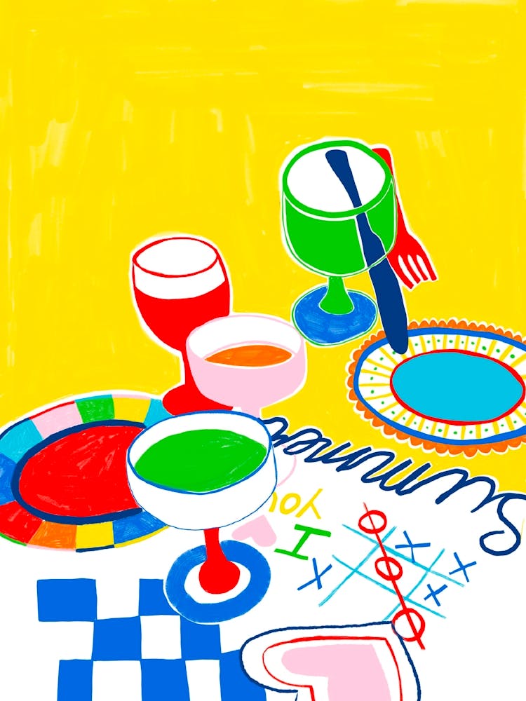 Games at the dinner table