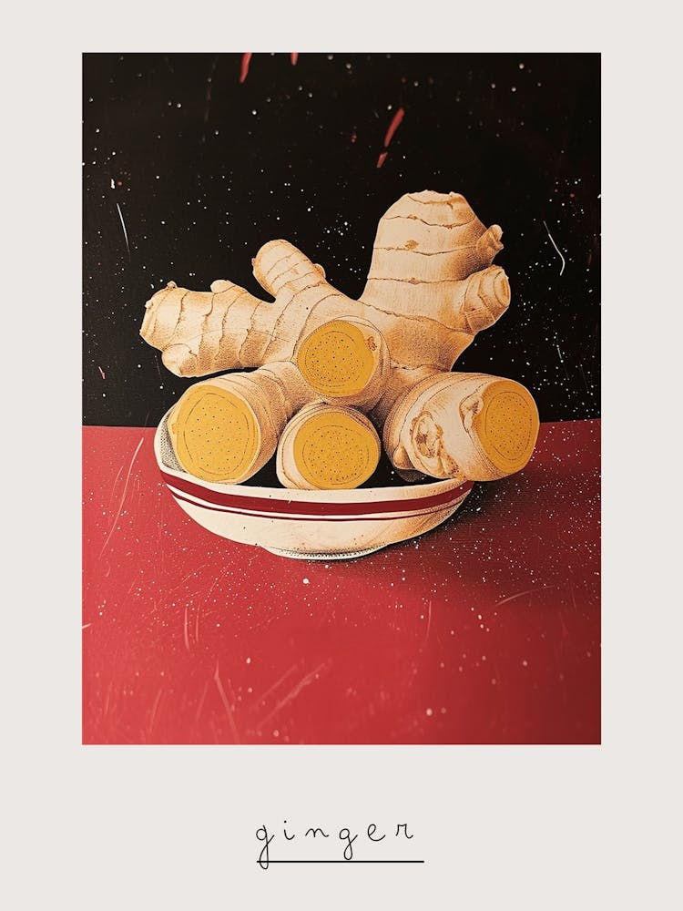 Art Deco Ginger Still Life 2 Poster