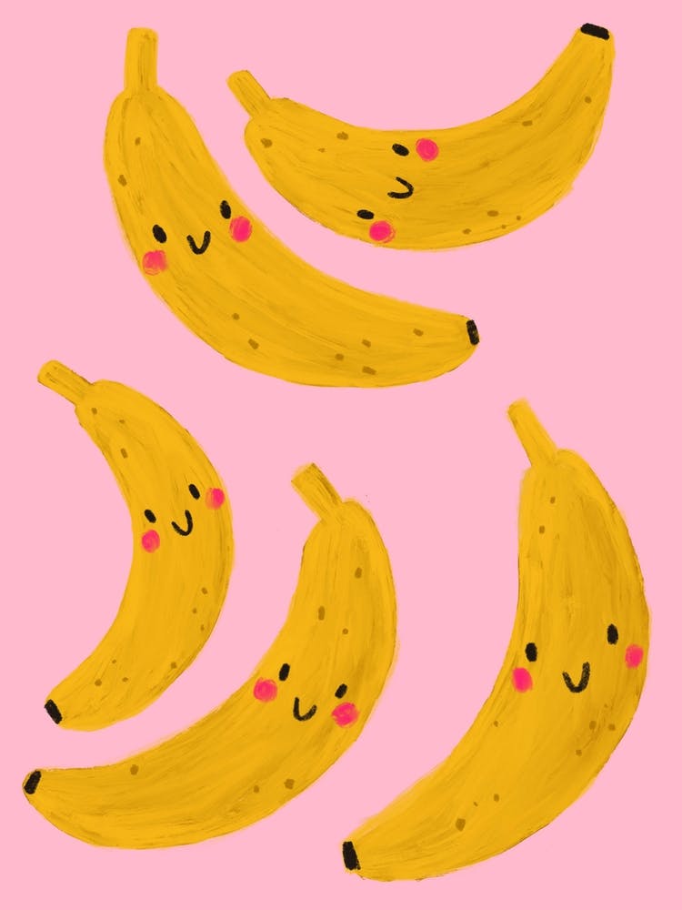 Happy Fruit Go Bananas