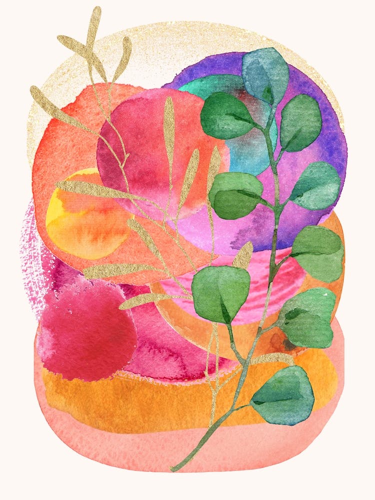 Abstract Watercolor Painting 3