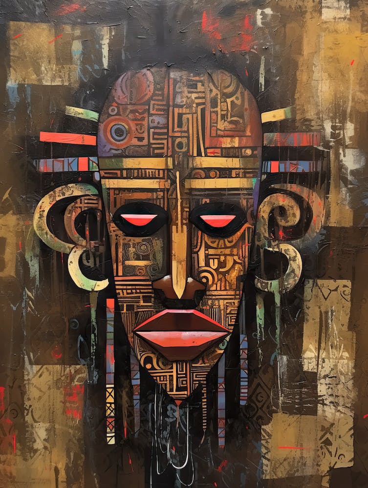 AfroArt Delight: Beauty in Every Brushstroke