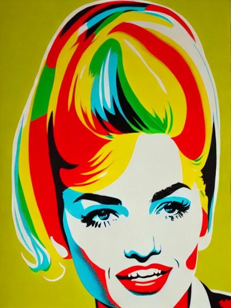 Aitch Colourful Pop Art