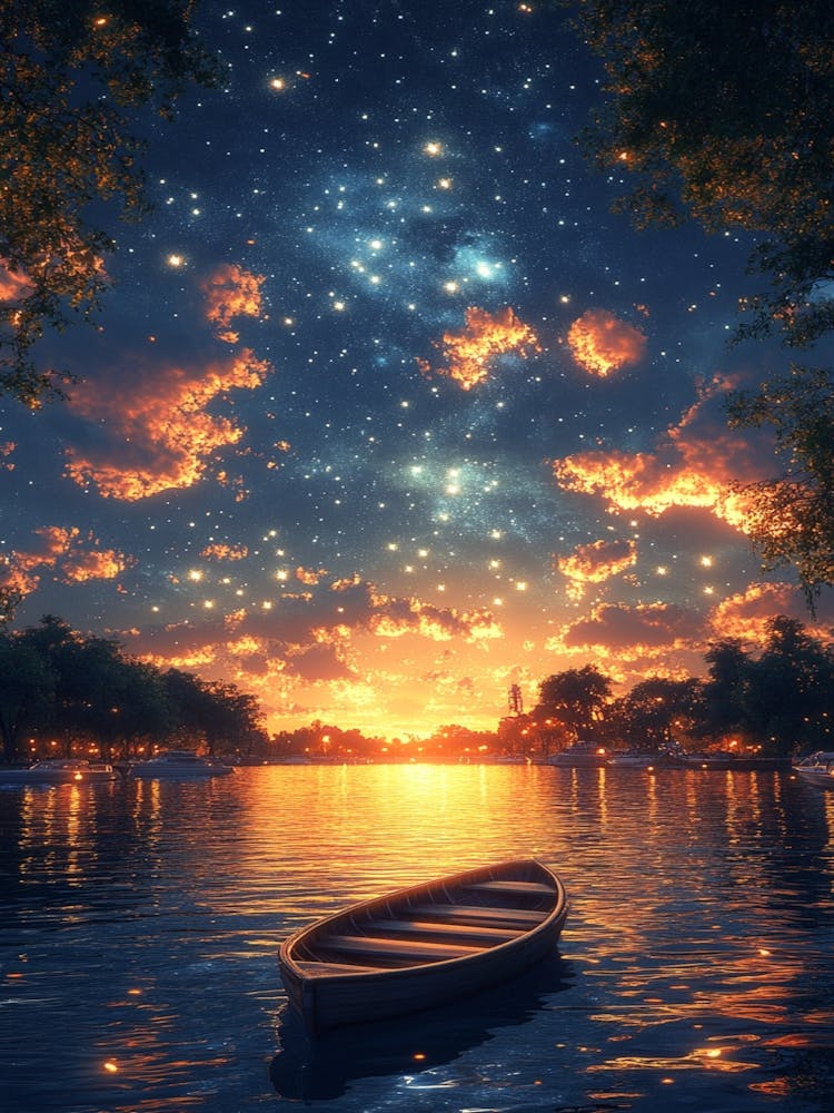 Starry Night Sky 15