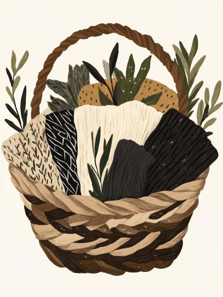 Basket Of Herbs