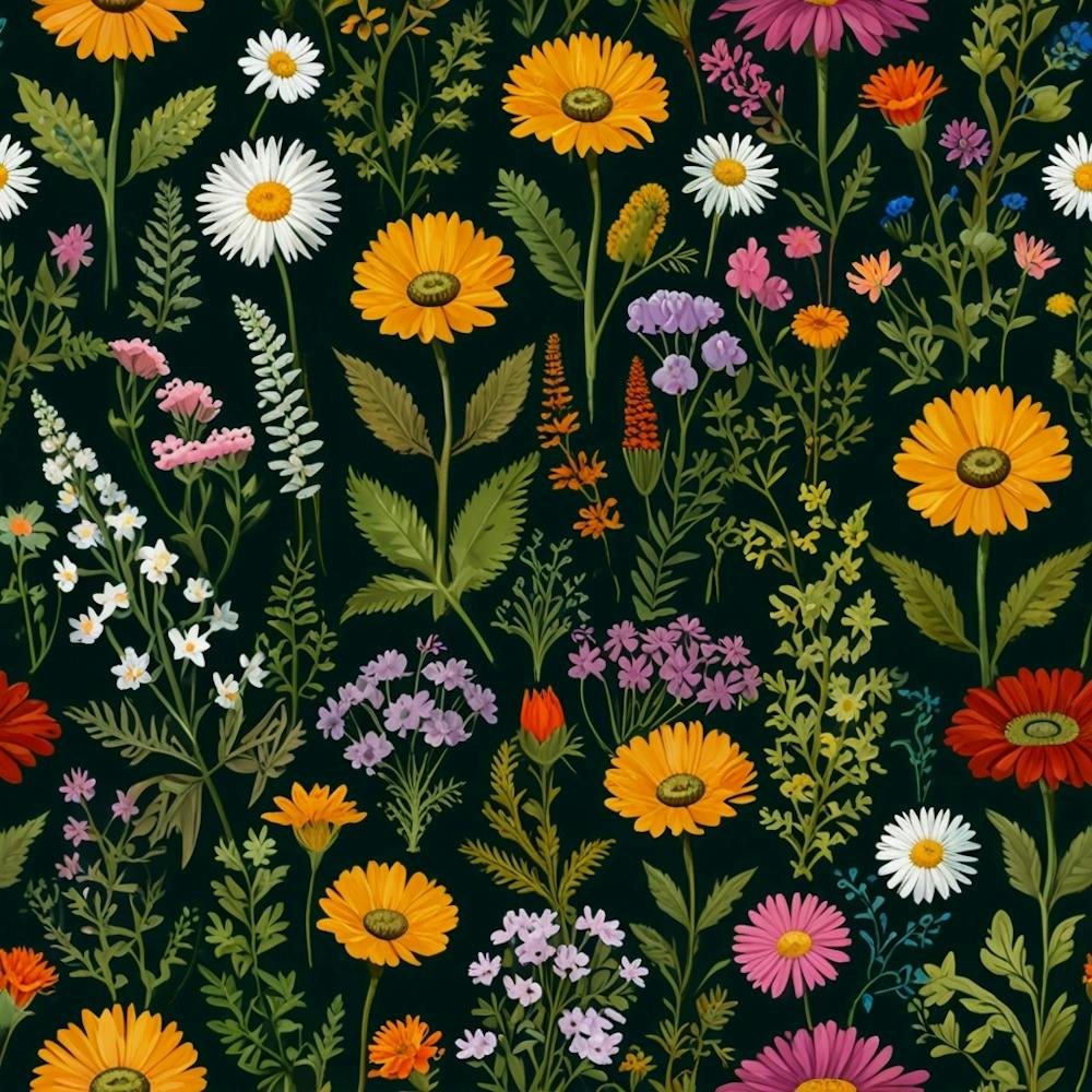 garden botanical wildflowers 10