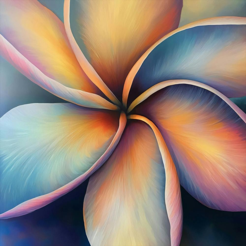 Floral Art 0014 11 Poster Nov Frangipani 0034 Bp6586 A Close Up Of The Center Inside An Most Beautiful Fran 95daff16 C64