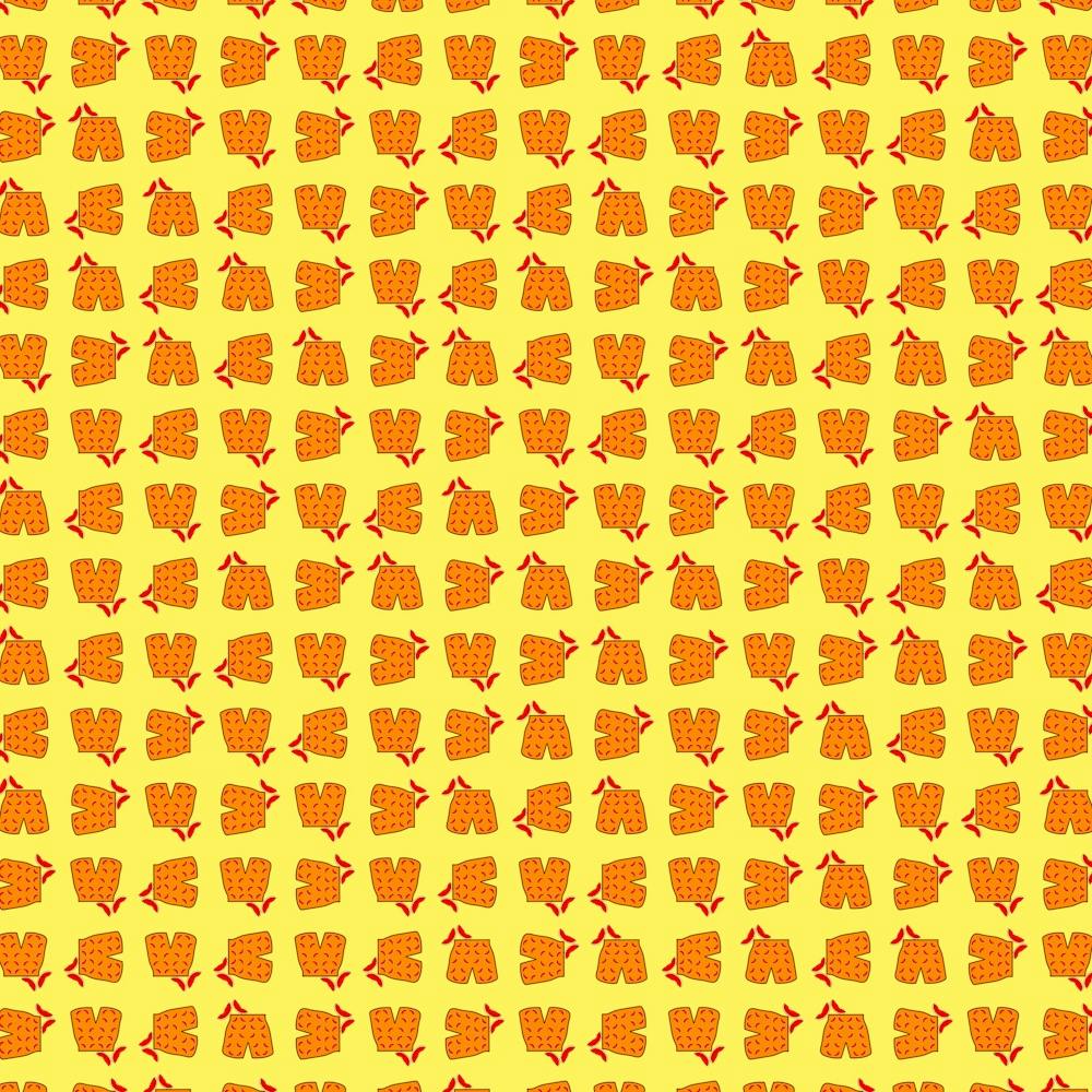 Pattern Shorts Watermelon Design