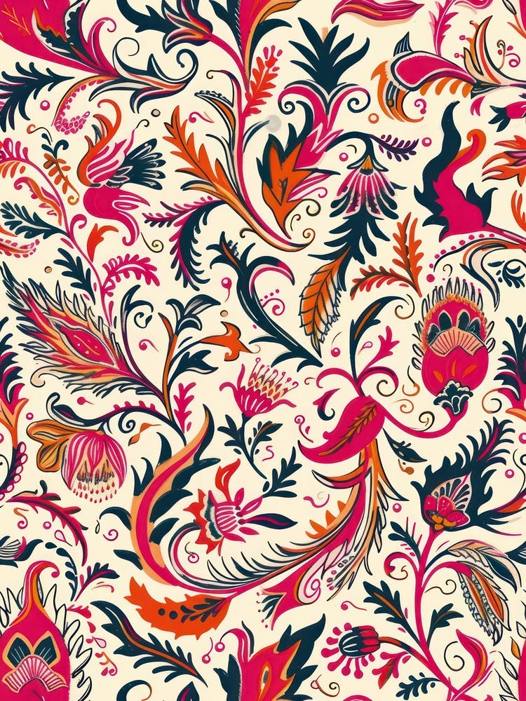 Inspiring Floral London Fabrics Floral Pattern 2