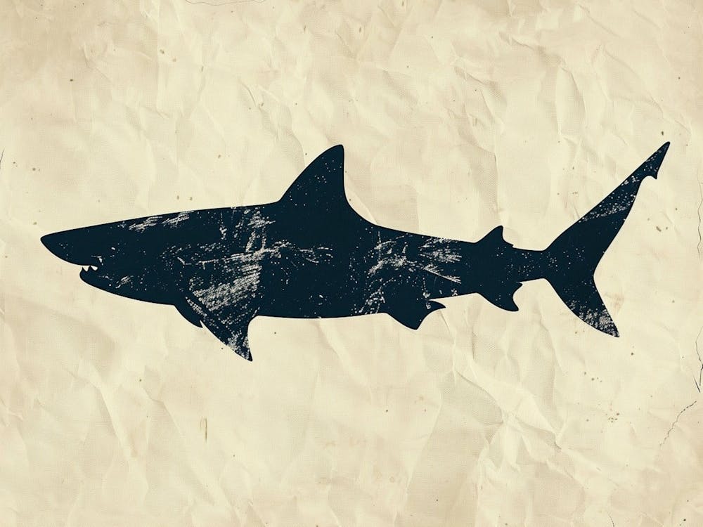 Goblin Shark Silhouette 4