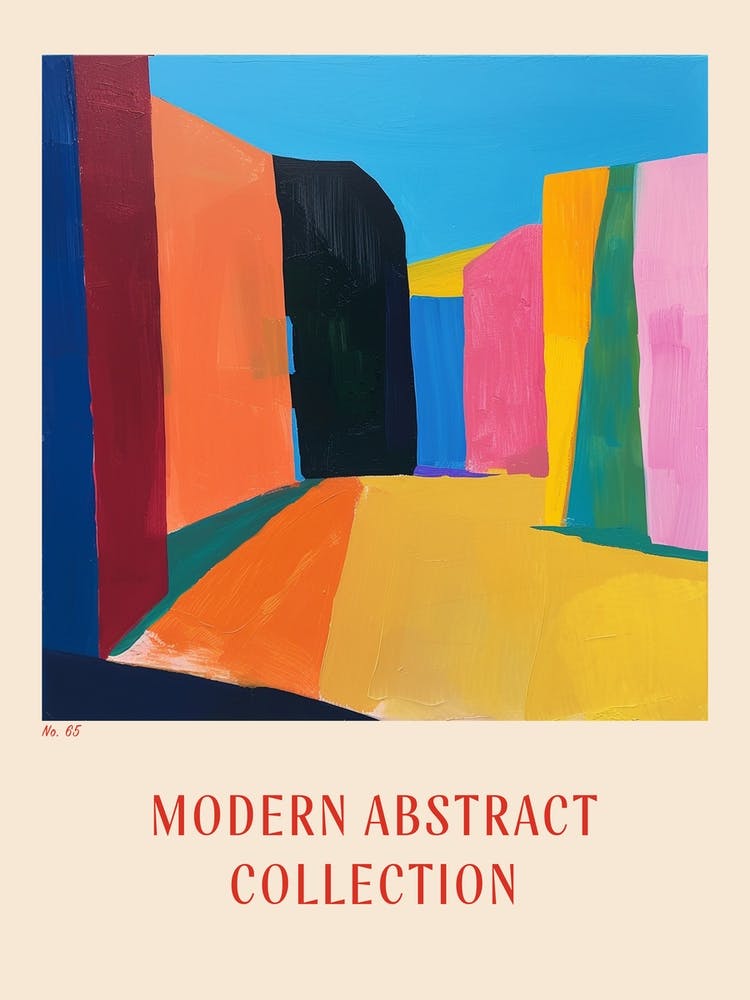 Modern Abstract Collection Poster 65