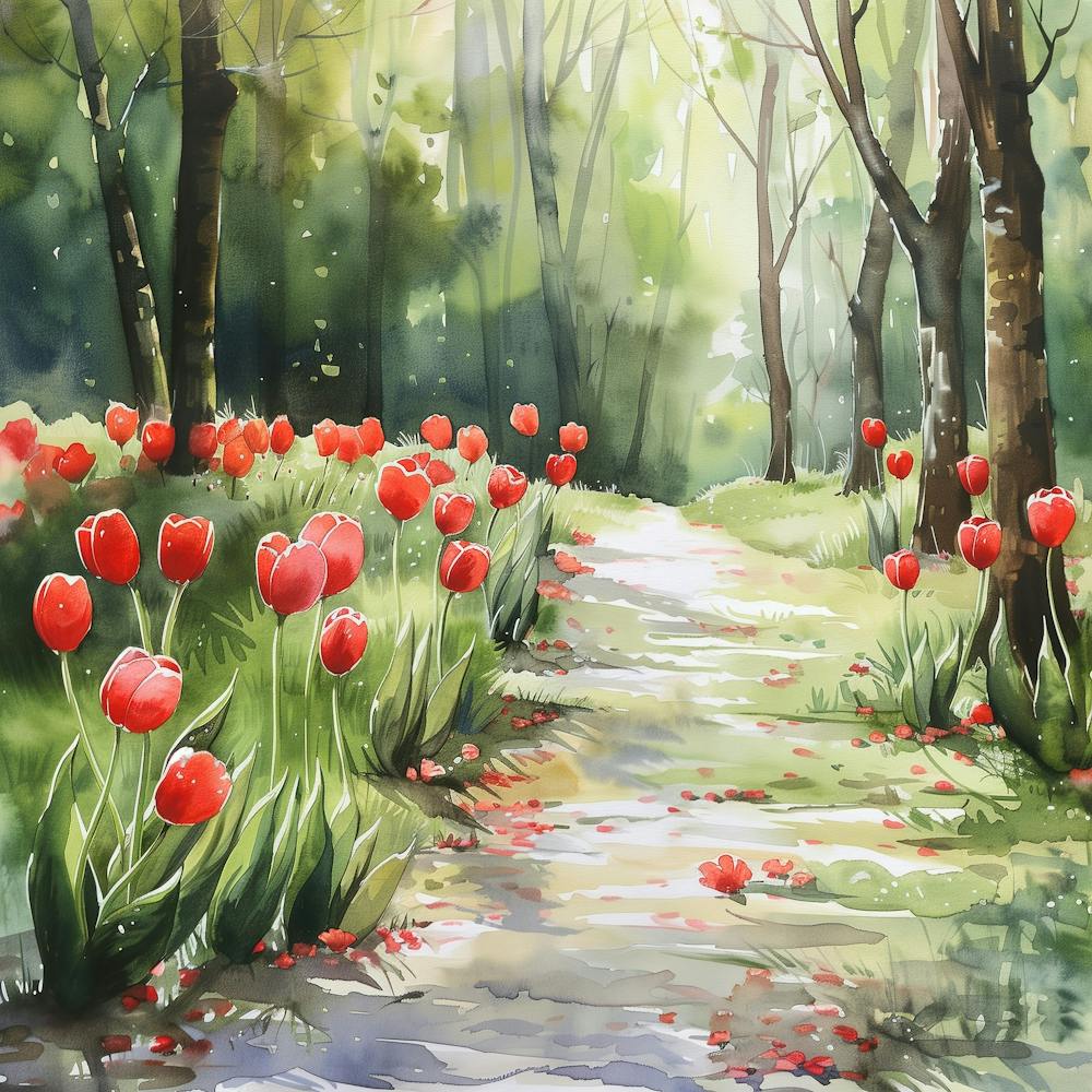Red Tulips 1