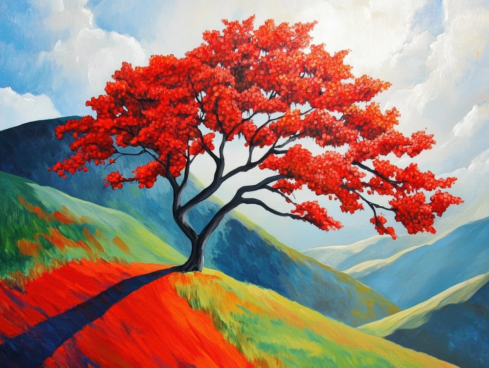 Red Tree 3