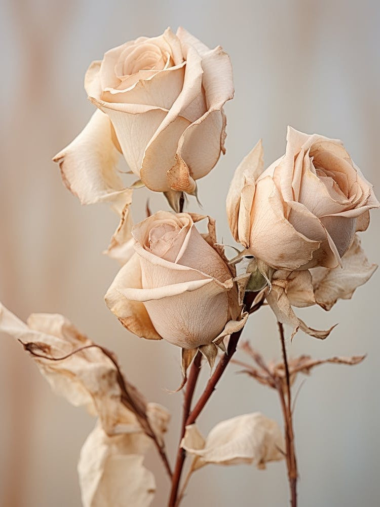 Boho Dried Flowers Rose 9