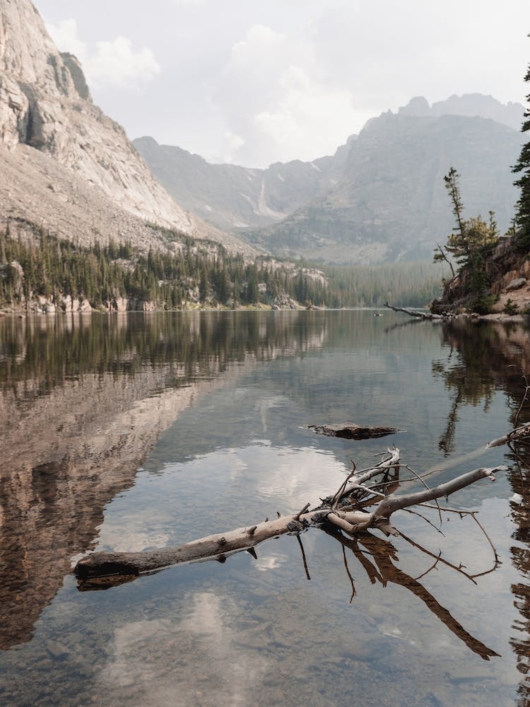Rustic Lake Scenery